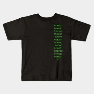 Binary code in Binary code Kids T-Shirt